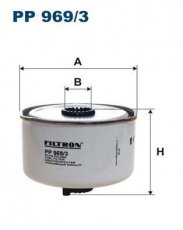 Купить PP969/3 Filtron Топливный фильтр 
