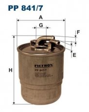 Купить PP841/7 Filtron Топливный фильтр (с подсоединением датчика уровня воды) Вито 639 (2.1, 3.0)