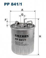 Купить PP841/1 Filtron Топливный фильтр  А Класс W168 (A 160 CDI, A 170 CDI)