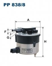 Купить PP838/8 Filtron Топливный фильтр  Focus 2 1.6 TDCi