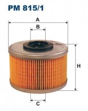 Купить PM815/1 Filtron Топливный фильтр (фильтр-патрон) Clio 2 (1.9 D, 1.9 DTi)
