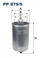 Купить PP879/5 Filtron Топливный фильтр (грубой очистки) Iveco