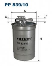 Топливный фильтр PP839/10 Filtron –  фото 1
