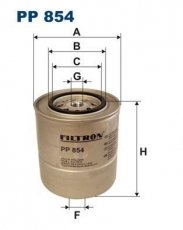 Купить PP854 Filtron Топливный фильтр (фильтр-патрон)