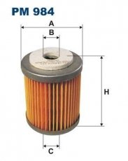 Купить PM984 Filtron Топливный фильтр (фильтр-патрон)