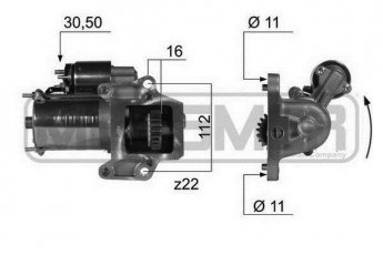 Купити 220372 MESSMER Стартер Mondeo 3 (3.0 V6 24V, ST220)