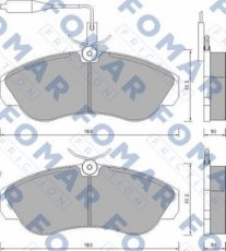 Купить FO 629681 Fomar Тормозные колодки передние Boxer (1.9, 2.0, 2.4, 2.5) 
