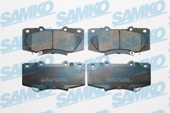 Купить 5SP1682 Samko Тормозные колодки  Hilux (2.5 D 4WD, 2.5 D-4D 4WD, 3.0 D-4D 4WD) 