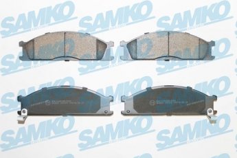 Купить 5SP378 Samko Тормозные колодки  Террано (2.4 i 4WD, 2.7 TD 4WD, 3.0 i 4WD) 