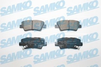Купить 5SP1710 Samko Тормозные колодки  Аурис (1.6, 1.8 Hybrid) 
