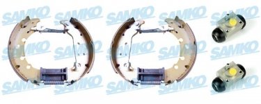 Купити KEG542 Samko Гальмівні колодки  Mazda 2 (1.2, 1.3, 1.4, 1.6) 