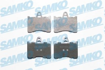 Купить 5SP391 Samko Тормозные колодки  C-Elysee (1.2 VTi 72, 1.6 HDI 92, 1.6 VTi 115) 