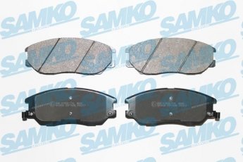 Купить 5SP1448 Samko Тормозные колодки  Терракан (2.5 TD, 2.9 CRDi 4WD, 3.5 i V6 4WD) 