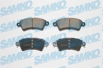 Купить 5SP766 Samko Тормозные колодки  Peugeot 206 (1.6, 2.0) 