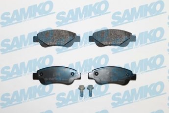 Купить 5SP1235 Samko Тормозные колодки  Ситроен С1 (1.0, 1.2, 1.4) 