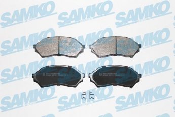 Купить 5SP813 Samko Тормозные колодки  Mazda 323 BJ (1.3, 1.5, 1.6, 2.0) 