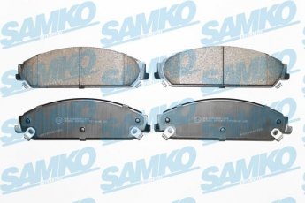 Купити 5SP1401 Samko Гальмівні колодки  Тема (3.0 D, 3.6, 3.6 4WD) 
