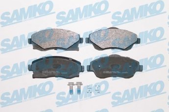 Купить 5SP1004 Samko Тормозные колодки  Мерива (1.4 16V Twinport, 1.4 16V Twinport LPG, 1.6) 