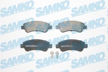 Купить 5SP789 Samko Тормозные колодки  Peugeot 207 (1.4, 1.4 16V, 1.4 HDi) 