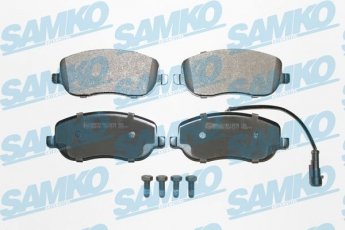 Купити 5SP1217 Samko Гальмівні колодки  Croma (1.9 D Multijet, 2.4 D Multijet) 