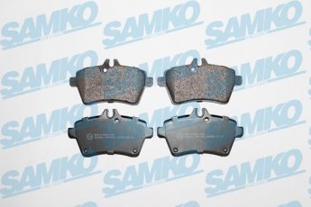 Купить 5SP1242 Samko Тормозные колодки  A-Class W169 (1.5, 1.7, 2.0) 