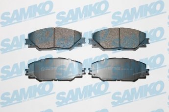 Купити 5SP1282 Samko Гальмівні колодки  Auris (1.8, 1.8 Hybrid) 