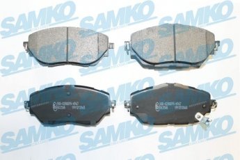 Купить 5SP2068 Samko Тормозные колодки  Тойота СХР (1.2, 1.2 4WD, 2.0) 