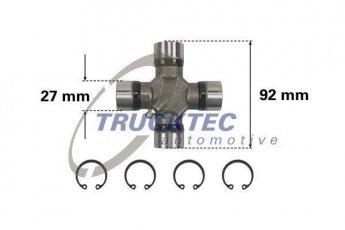 Купить 02.34.043 TRUCKTEC AUTOMOTIVE Крестовина кардана Спринтер 906 (1.8, 2.1, 3.0, 3.5)