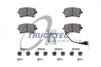 Купити 07.35.239 TRUCKTEC AUTOMOTIVE Гальмівні колодки задні Transporter (T5, T6) (1.9, 2.0, 2.5, 3.2) 