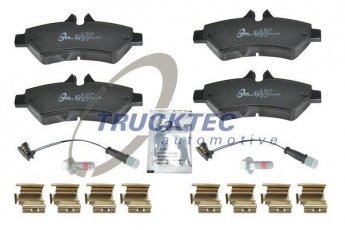 Купити 02.35.195 TRUCKTEC AUTOMOTIVE Гальмівні колодки задні Crafter (35, 50) (2.0 TDI, 2.0 TDI 4motion, 2.5 TDI) 