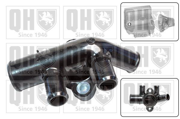 Купить QTH816CF Quinton Hazell Корпус термостата Scudo (1.9 D, 1.9 TD, 1.9 TD Eco)