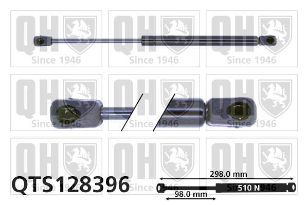 Купить QTS128396 Quinton Hazell Амортизатор багажника Вольво С40 1 (1.6, 1.7, 1.8, 1.9)