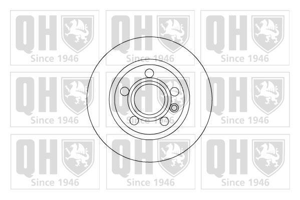 Купить BDC5216 Quinton Hazell Тормозные диски Alhambra (1.8, 1.9, 2.0, 2.8)