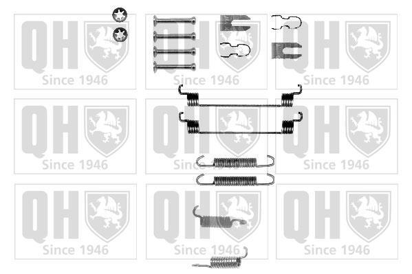 Купить BFK430 Quinton Hazell Ремкомплект тормозных колодок Пунто (1.2, 1.4, 1.7, 1.9)