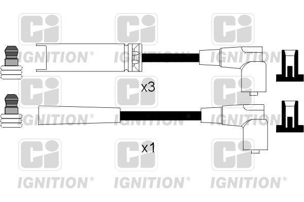 Купить XC1080 Quinton Hazell Провода зажигания Нексия 1.5