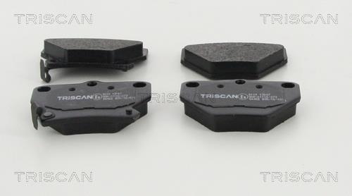 Купить 8110 13047 TRISCAN Тормозные колодки  Приус (1.5, 1.5 Hybrid) 