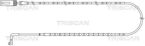 Купити 8115 11032 TRISCAN Датчик зносу гальмівних колодок BMW E81 (1.6, 2.0, 3.0)