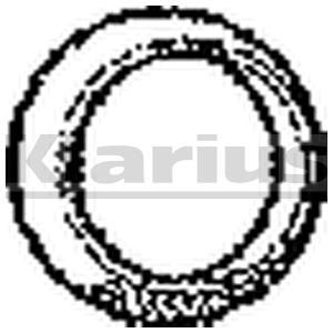 Купить 410316 KLARIUS Прокладки глушителя Volvo 440 (1.6, 1.8, 2.0)