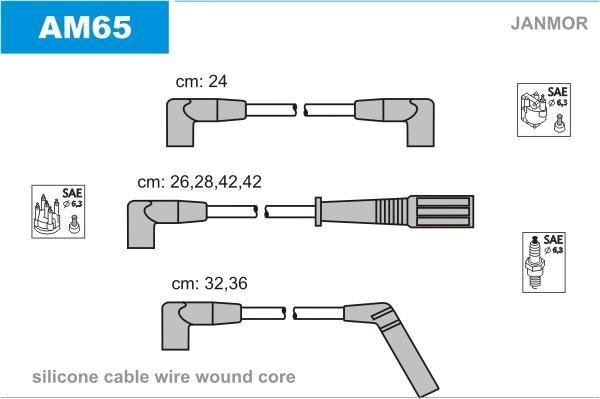 Купить AM65 JANMOR Провода зажигания Wrangler 4.0