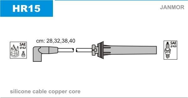 Купить HR15 JANMOR Провода зажигания Cooper (1.4, 1.6)