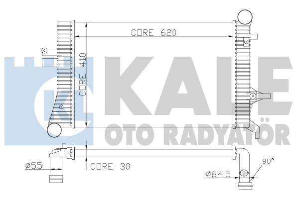 Купити 342500 Kale Інтеркулер Caddy (1.9 TDI, 1.9 TDI 4motion, 2.0 TDI)