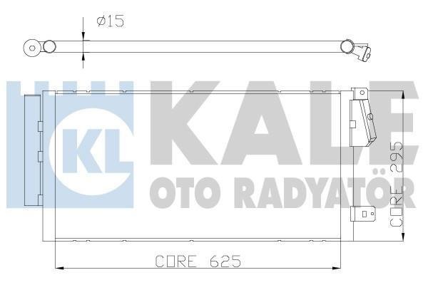 Купити 378300 Kale Радіатор кондиціонера Комбо (1.3 CDTI, 1.6 CDTI, 2.0 CDTI)