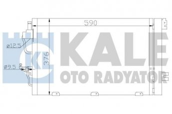 Радиатор кондиционера 393400 Kale фото 1