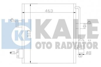 Купить 393100 Kale Радиатор кондиционера Л200 (2.5 DI-D, 2.5 DI-D 4WD, 2.5 DiD)
