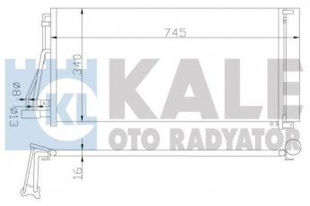 Купить 379800 Kale Радиатор кондиционера Sonata (2.4, 3.3)