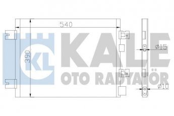 Купити 389300 Kale Радіатор кондиціонера Duster (1.5, 1.6, 2.0)