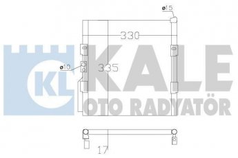 Купить 386800 Kale Радиатор кондиционера