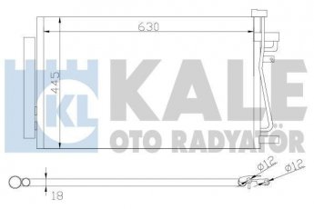 Купити 343310 Kale Радіатор кондиціонера Chevrolet