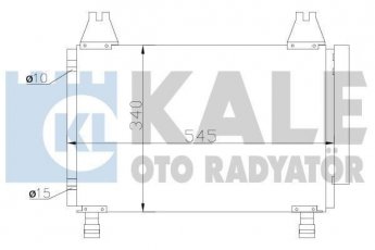 Купити 390100 Kale Радіатор кондиціонера Toyota