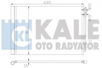 Купить 342415 Kale Радиатор кондиционера BMW F10